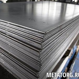 Лист нержавеющий 0,3х1250х2500 мм 03Х16Н15М3 ГОСТ 5582